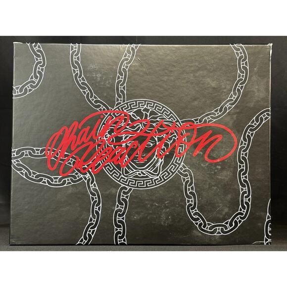 Versace Chain Reaction Sneaker Mens US 5 EU 38 Green Emerald DSU7071E - Picture 11 of 11